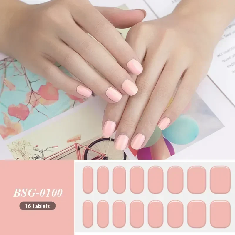 16/18/20Tips Christmas Gel Nai - Full Cover Adhesive review and price