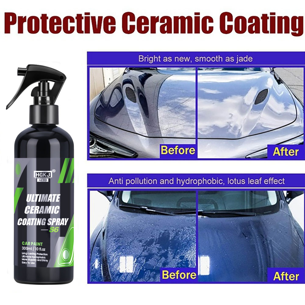 HGKJ S6 Ultimate Car Paint Pol - Oleophobic Coating Spray review and price