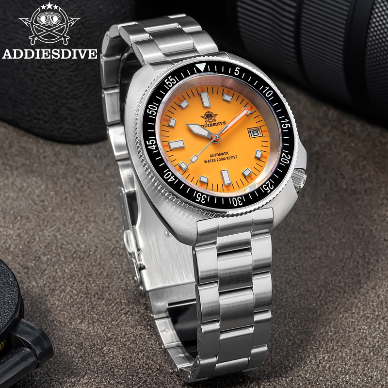 ADDIESDIVE AD2081 Diver Watch  - Anti Blue Light Film review and price