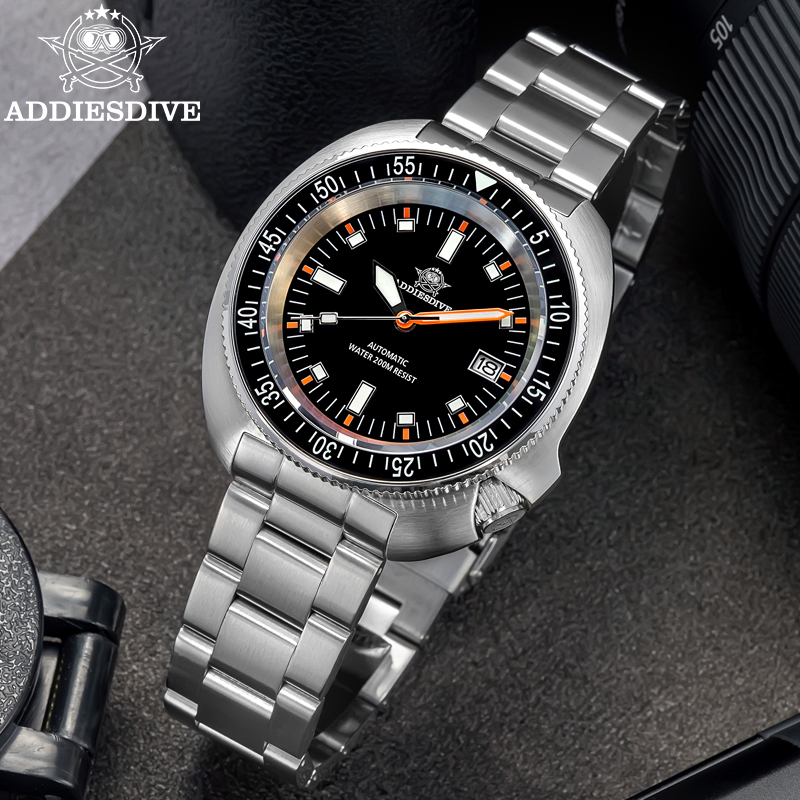 ADDIESDIVE AD2081 Diver Watch  - Anti Blue Light Film review and price