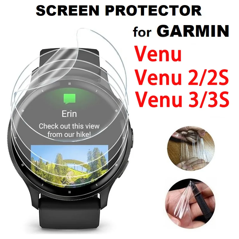 Hydrogel Film For Garmin Venu  - Hydrogel Screen Protector review and price