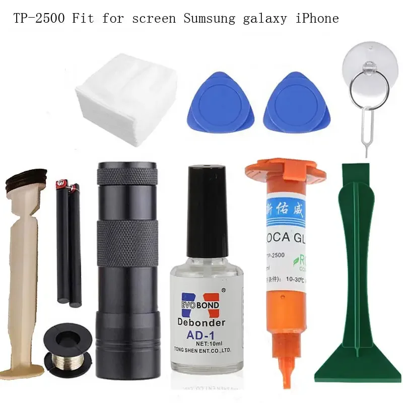 High Quality Original TP-2500  - Liquid Uv Glue Kit review and price