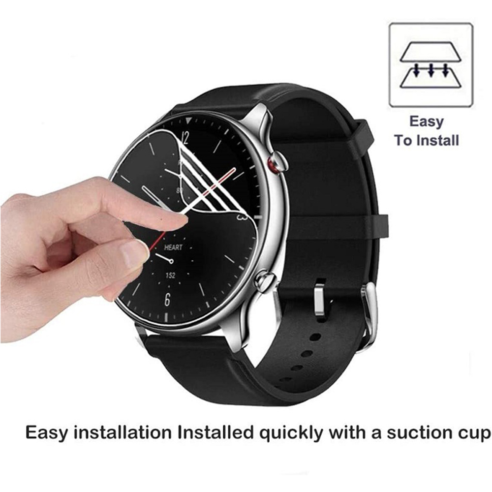 3/6pcs Ultra-thin Transparent  - Smartwatch Screen Film review and price