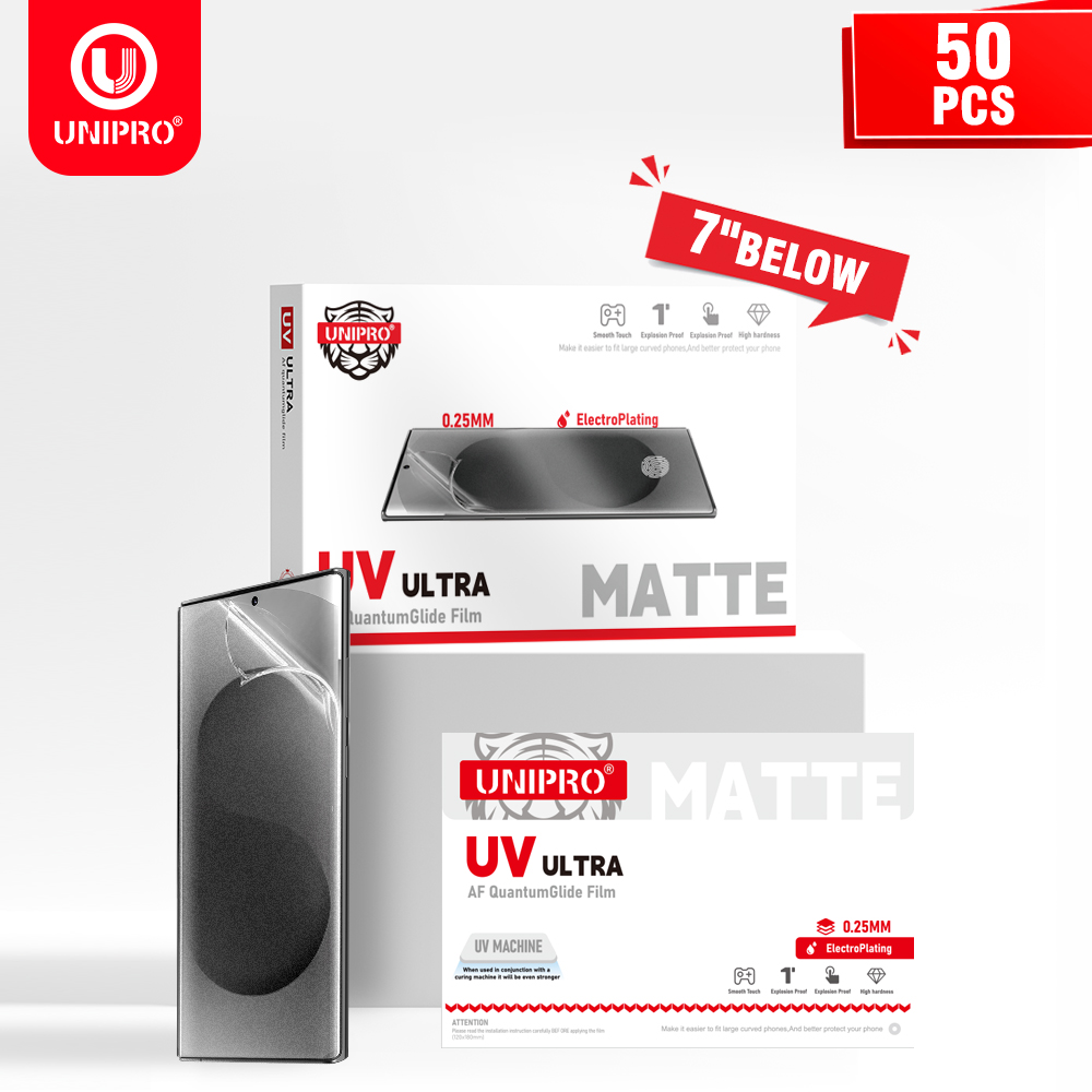 UNIPRO 250um HD MATTE UV Fiber - Screen Protector Cutter review and price