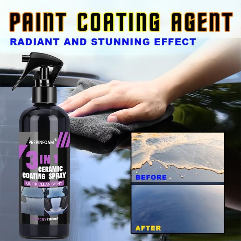 3 In 1 Car Ceramic Liquid Coat - Nano Liquid Coating review and price