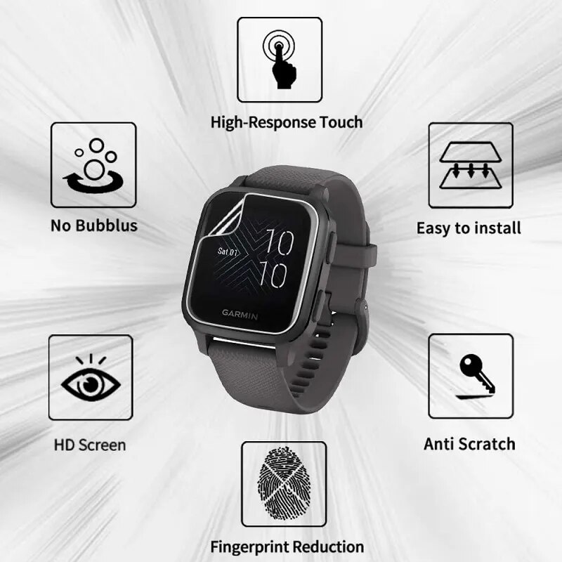 Soft Hydrogel Film For Garmin  - Hydrogel Screen Protector review and price