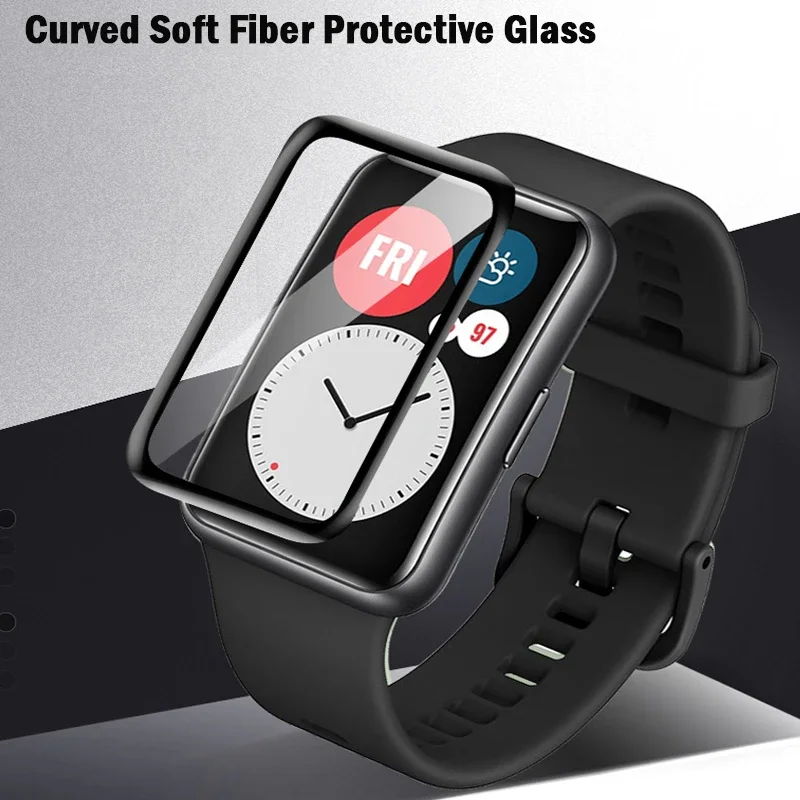 Soft Glass For Huawei Watch Fi - Smartwatch Screen Film review and price
