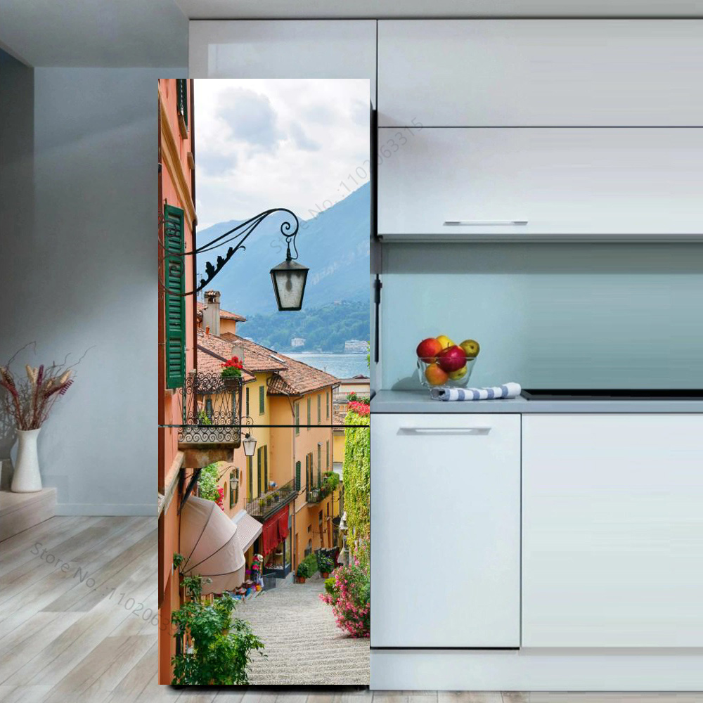 Seaside Beach Fridge Sticker D - Full Cover Adhesive review and price