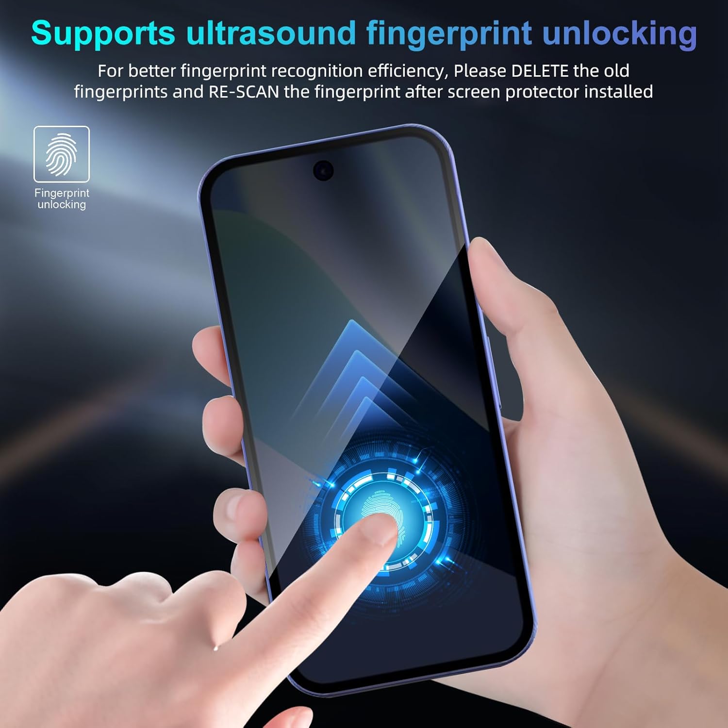 [2 Pack][Fingerprint Unlock Su - Privacy Filter 2Pack review and price