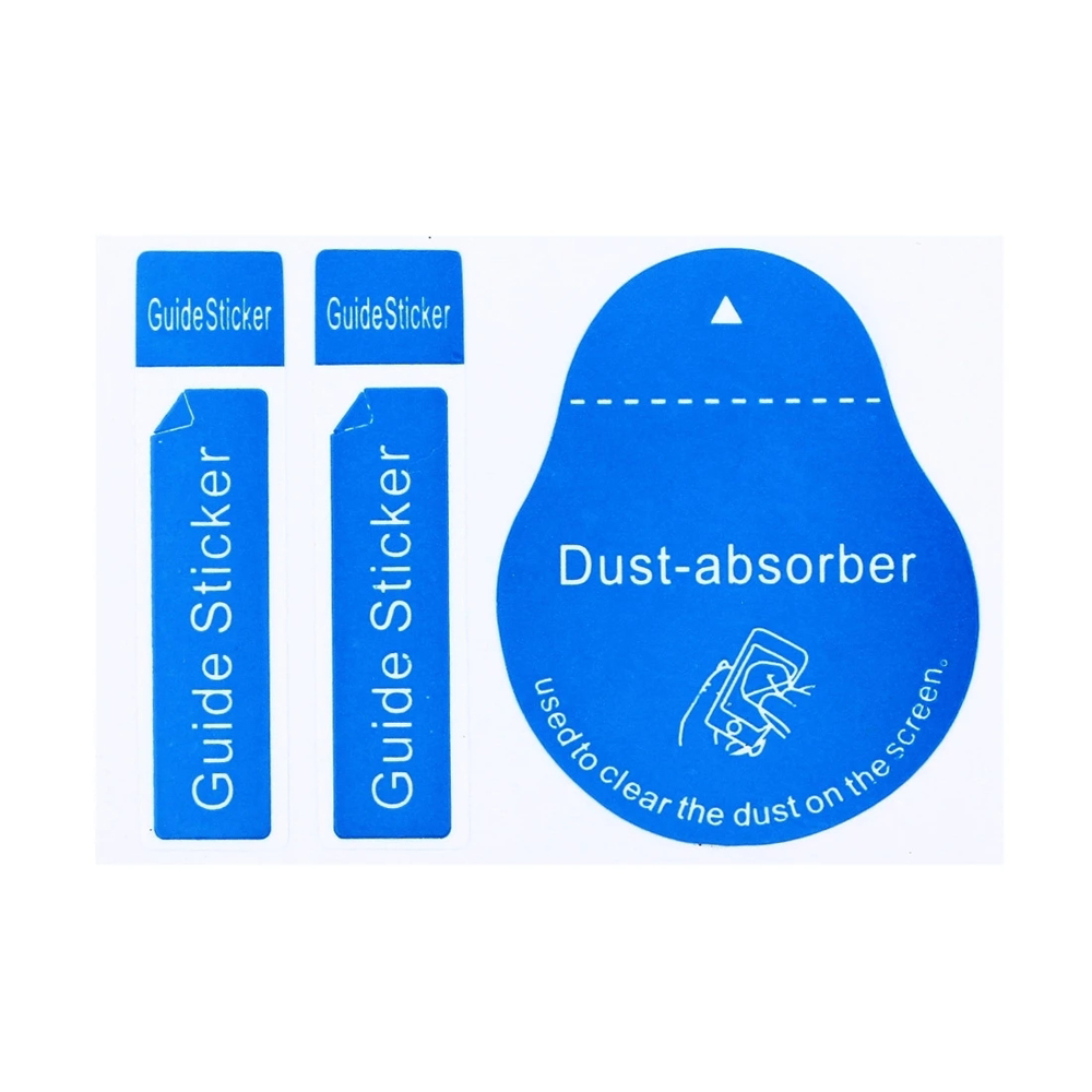 Lens Tempered Glass Guide Stic - Dust Removal Sticker review and price