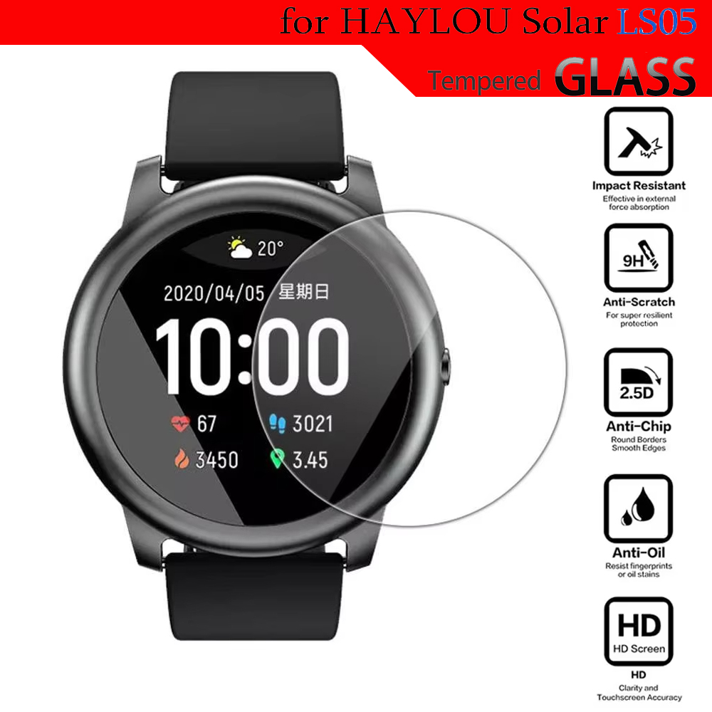 Tempered Glass For HayLou Sola - Smartwatch Screen Film review and price
