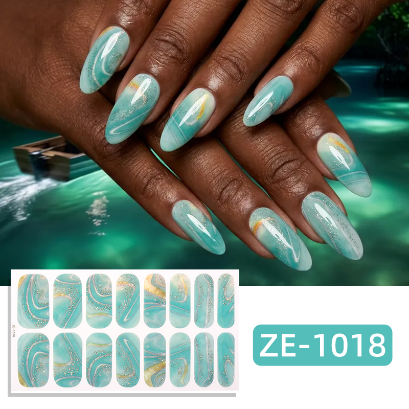 16Tips Glitter Marble Full Cov - Full Cover Adhesive review and price