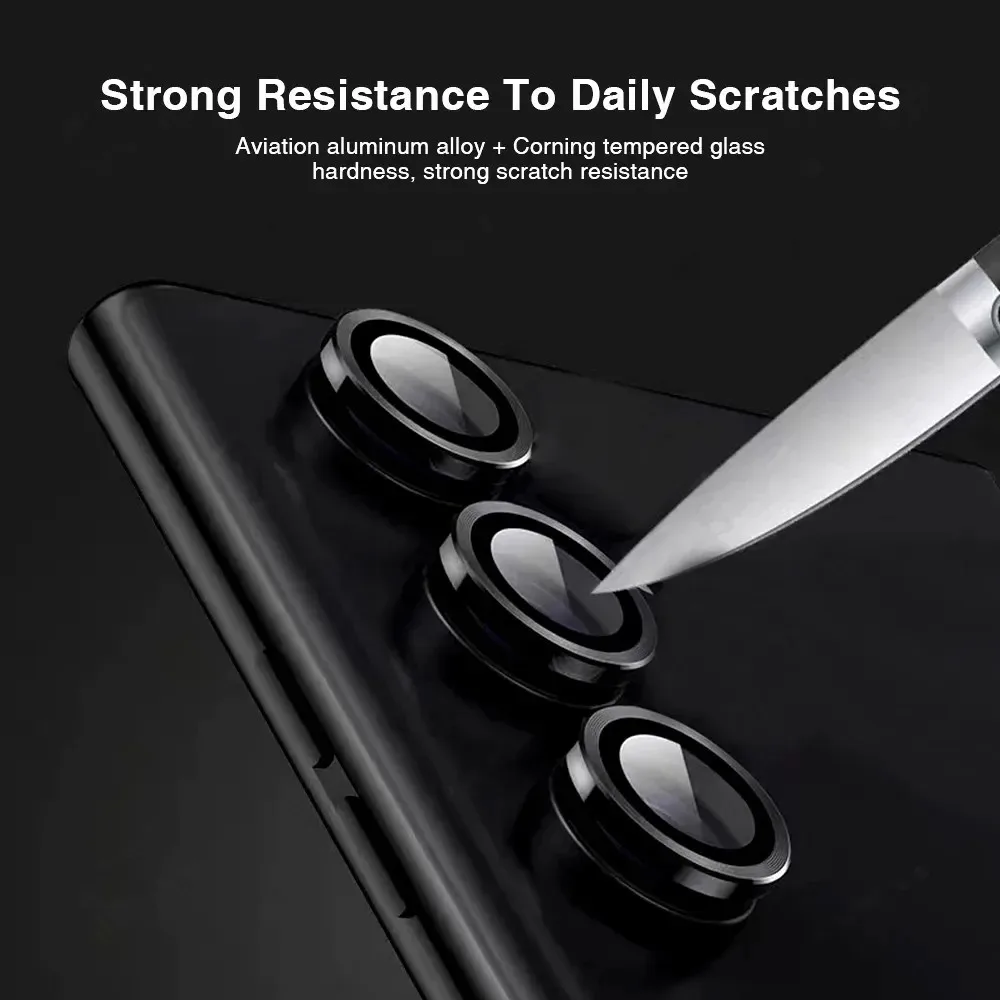 Metal Camera Lens Protector Fo - Tempered Glass Screen 9H review and price