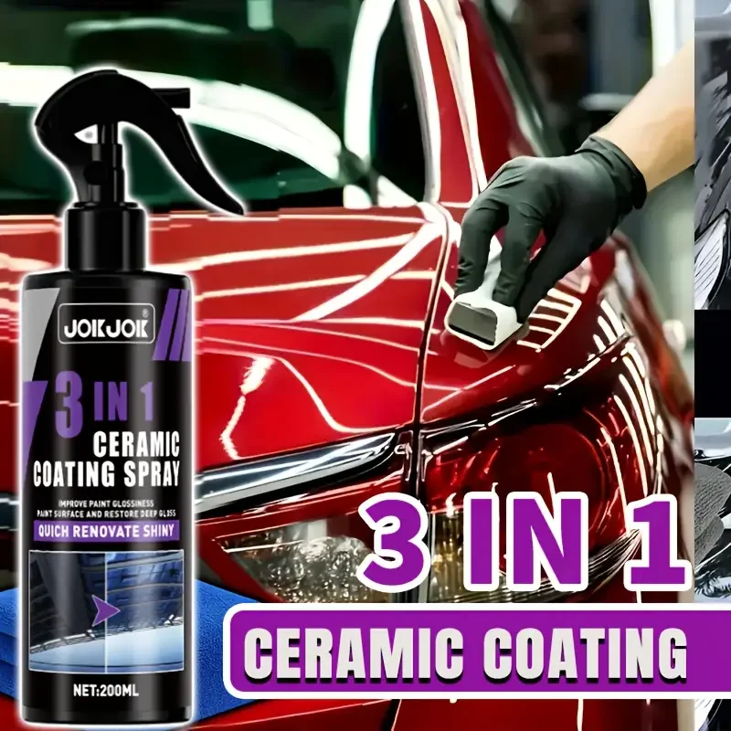 3 in 1 Car Ceramic Liquid Coat - Nano Liquid Coating review and price