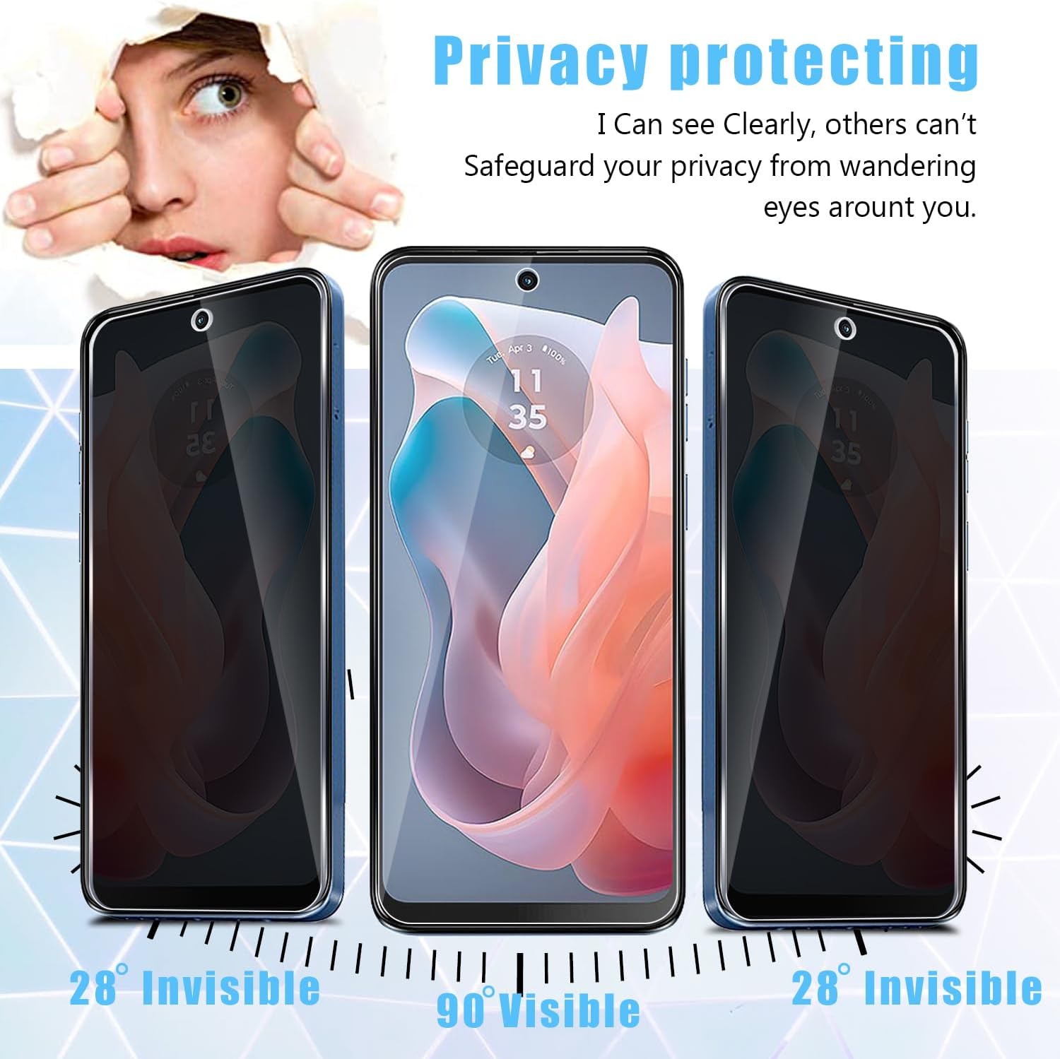 2 PACK Privacy Filter Tempered - Privacy Filter 2Pack review and price