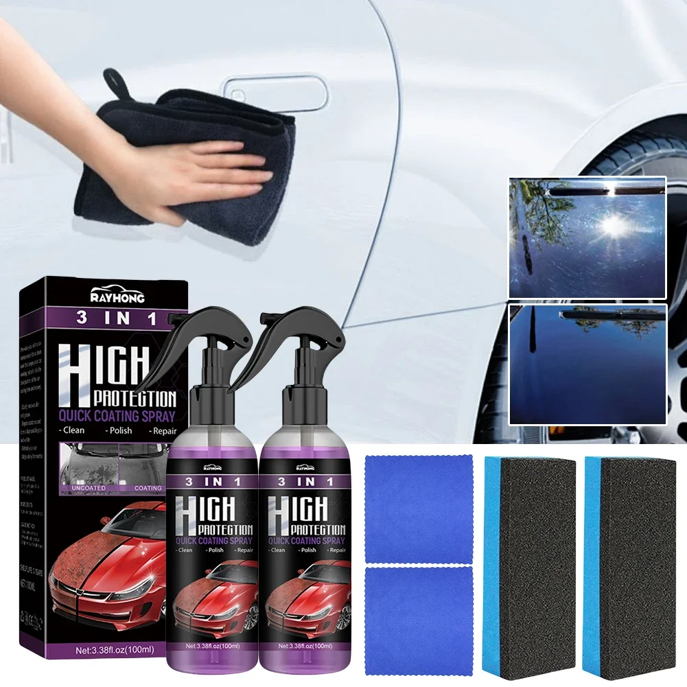 3 In 1 Car Ceramic Nano Coatin - Nano Liquid Coating review and price