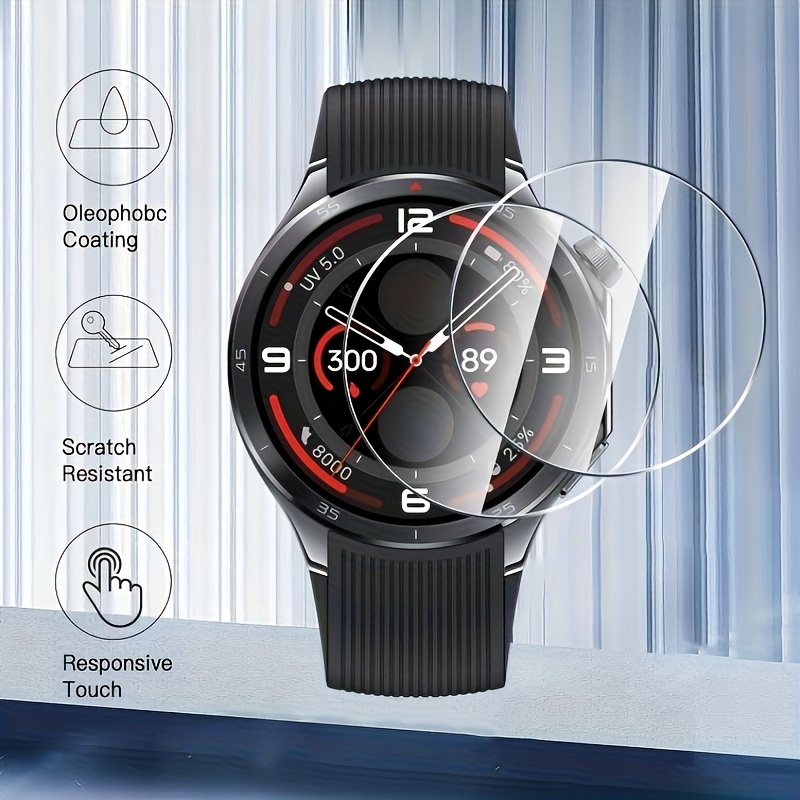 3PCS 9H Tempered Glass Screen  - Smartwatch Screen Film review and price